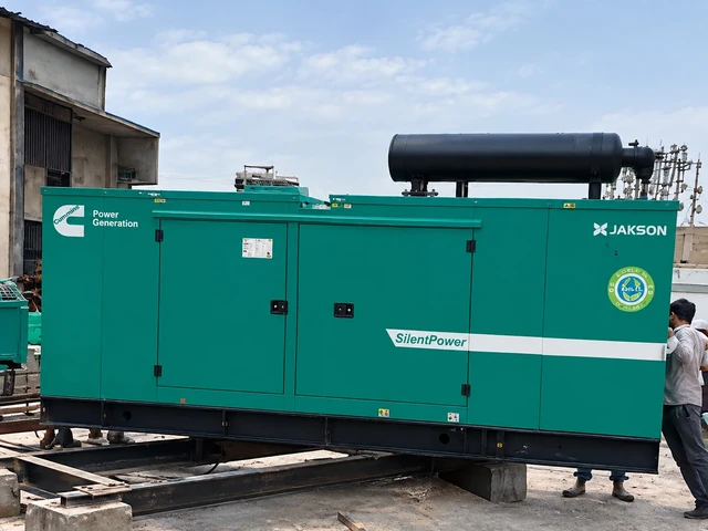 Heavy mobile trailer mounted silent Cummins diesel generator rental in Delhi NCR